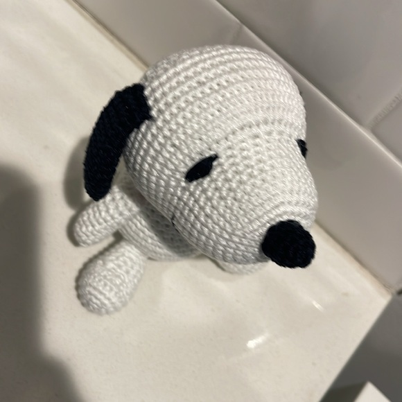 Handcrafted Snoopy Figure Toy Doll Amigurumi Crochet Peanuts Decor Handmade - Picture 5 of 10